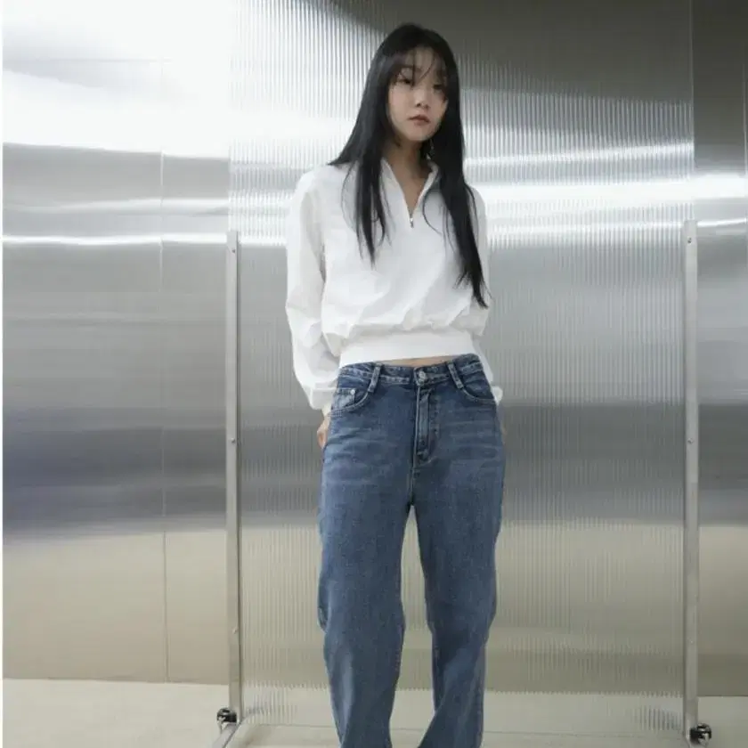 에프터먼데이 basic regular jean(진청)