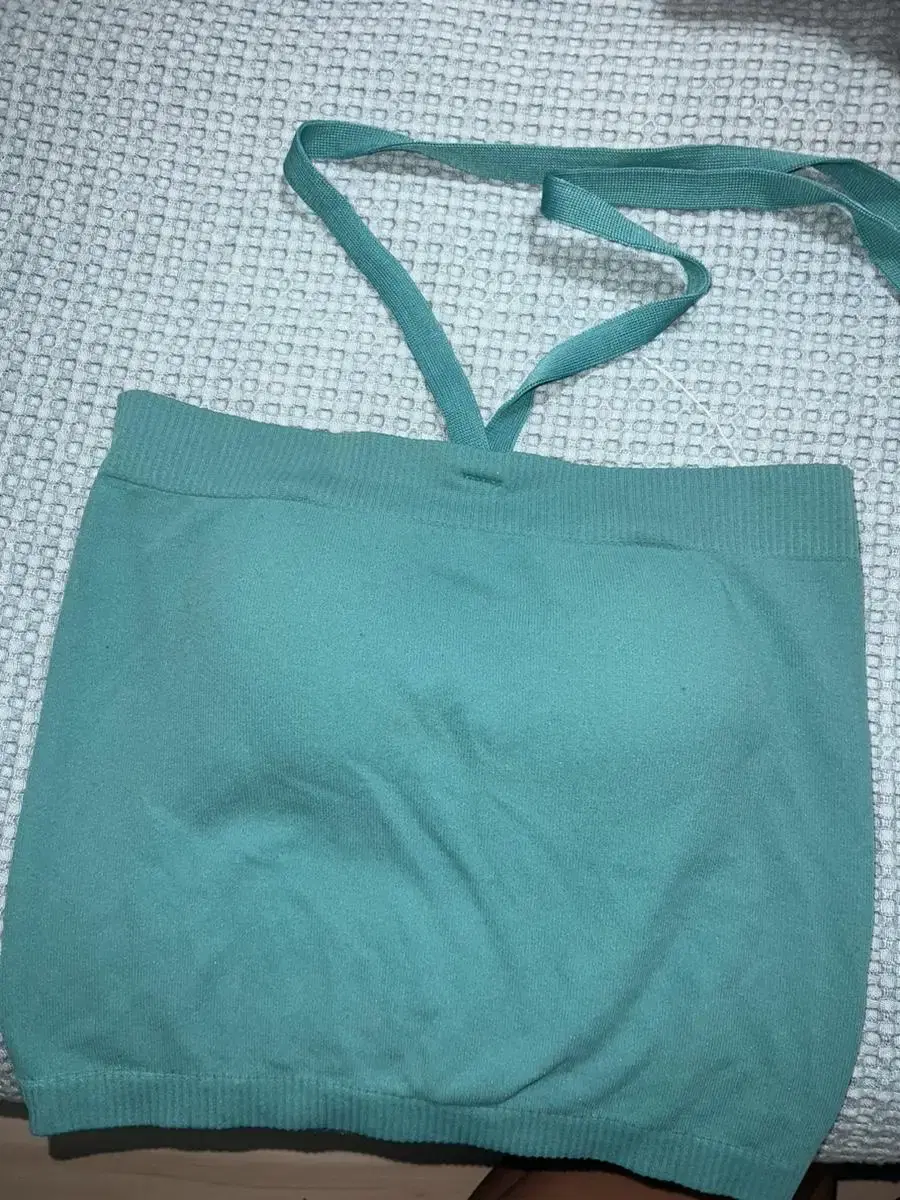 Mint halter neck top tanger pleasenofollow y2k