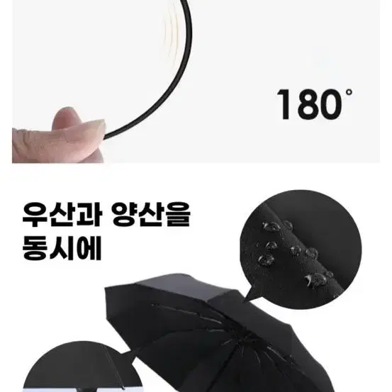 자외선 차단 자동 우양산  완전 새상품