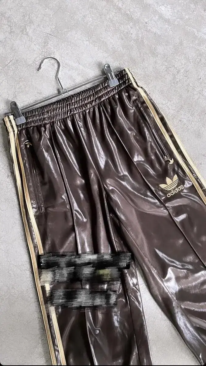 Adidas Chocolate Gold Keum Chuva Chuu Running Pants for Sale