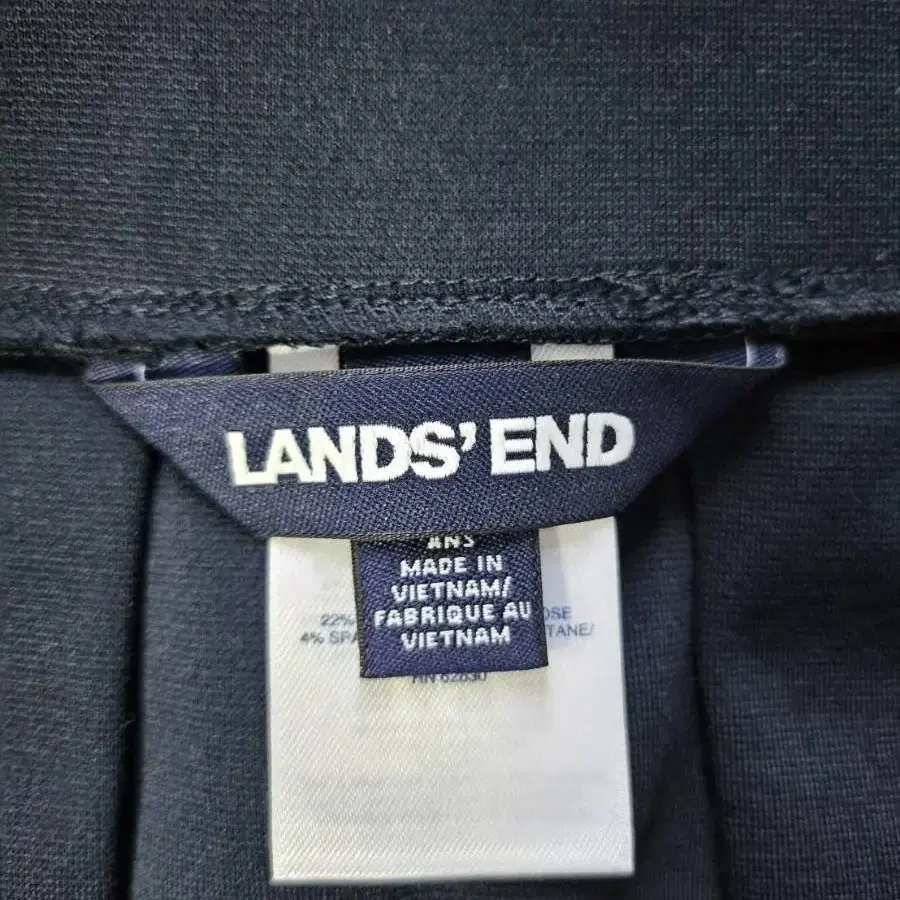 랜즈앤드 Lands' end 미니스커트 주름치마 면치마 짧은치마