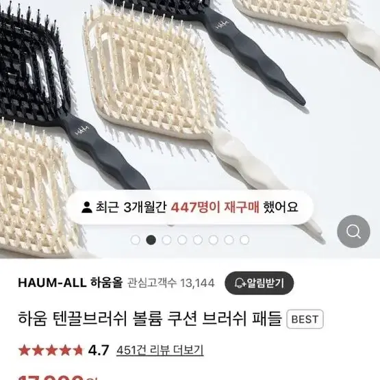 하움 텐끌 브러쉬