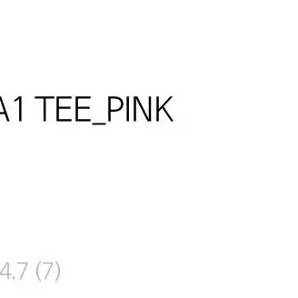 Kyo 티셔츠 핑크 type a1 pink tee