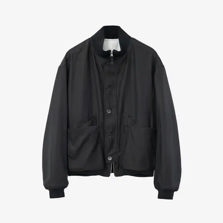 Polyester Tanker Jacket Wool Silk [3]