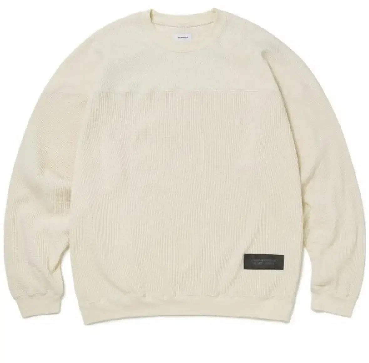 This Is Never Done Knit Man-to-Man Ivory