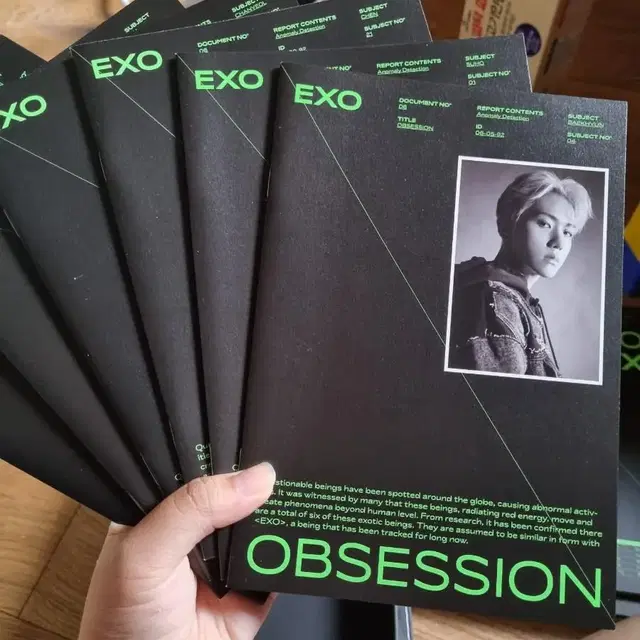 엑소 obsession 옵세션 앨범