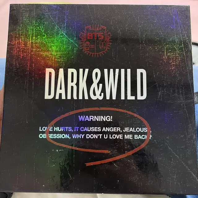 (포카 포함) 방탄소년단 DARK&WILD 앨범