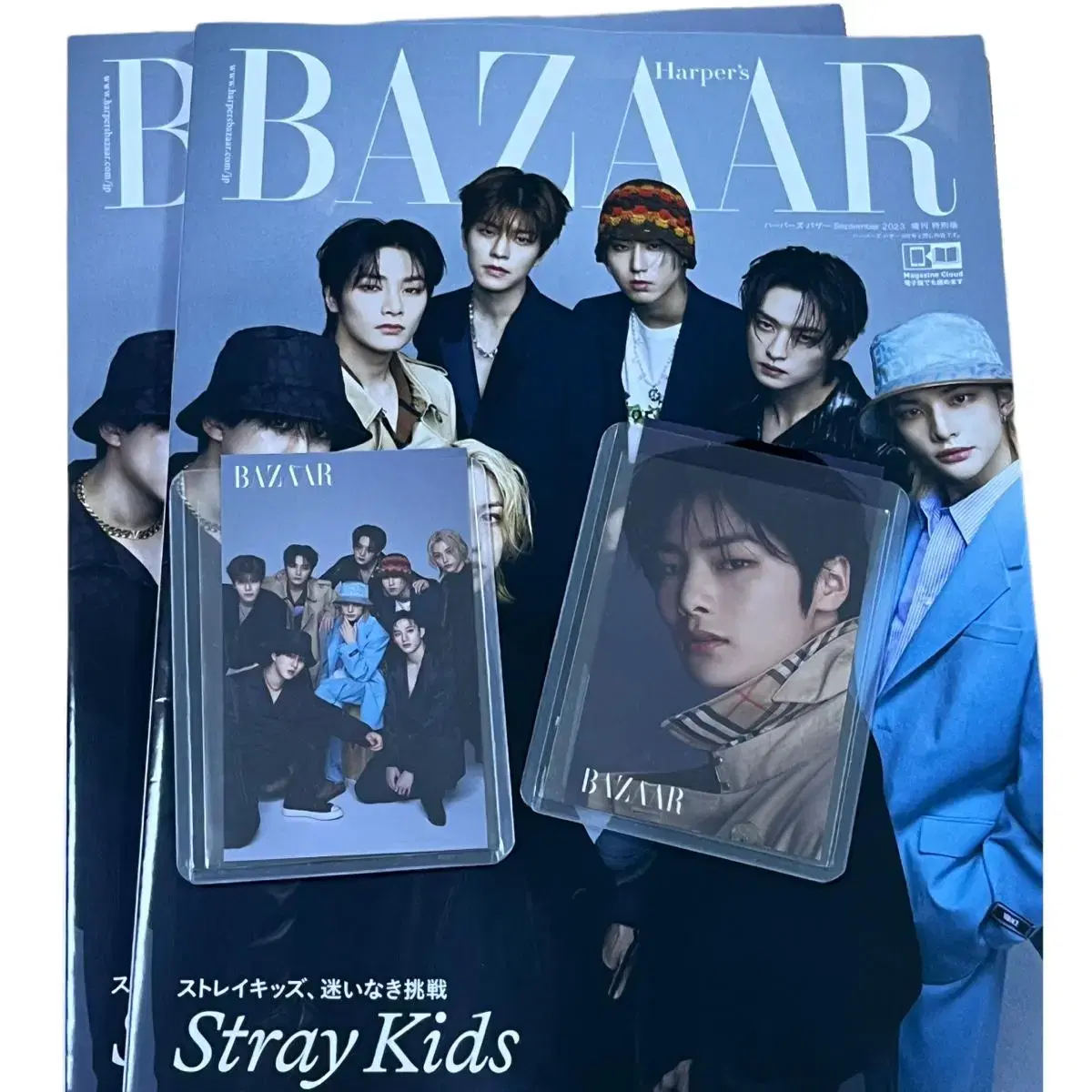 Harper's Bazaar skz Magazine photocard o unsealed sealed Magazine