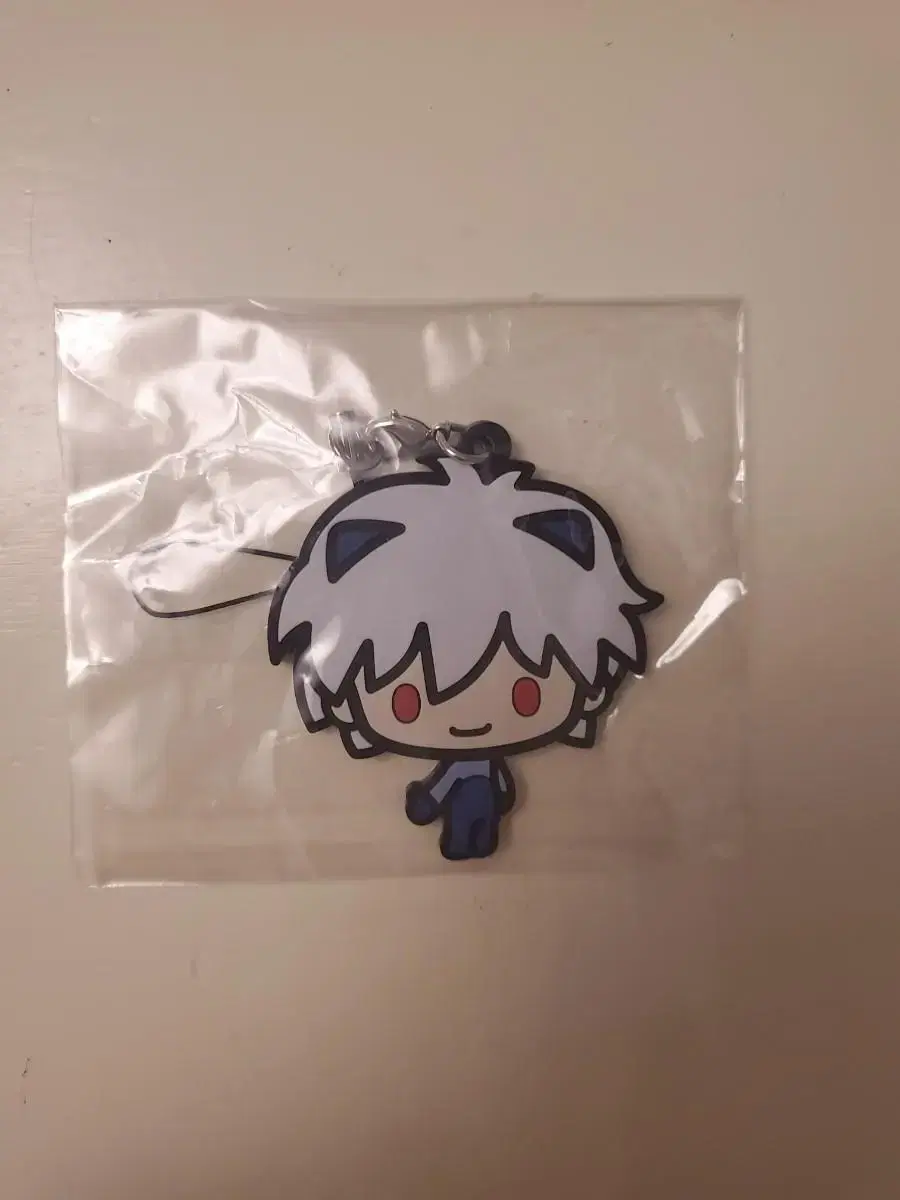 Evangelion Nagisa Kaoru Micro Mark Keyring