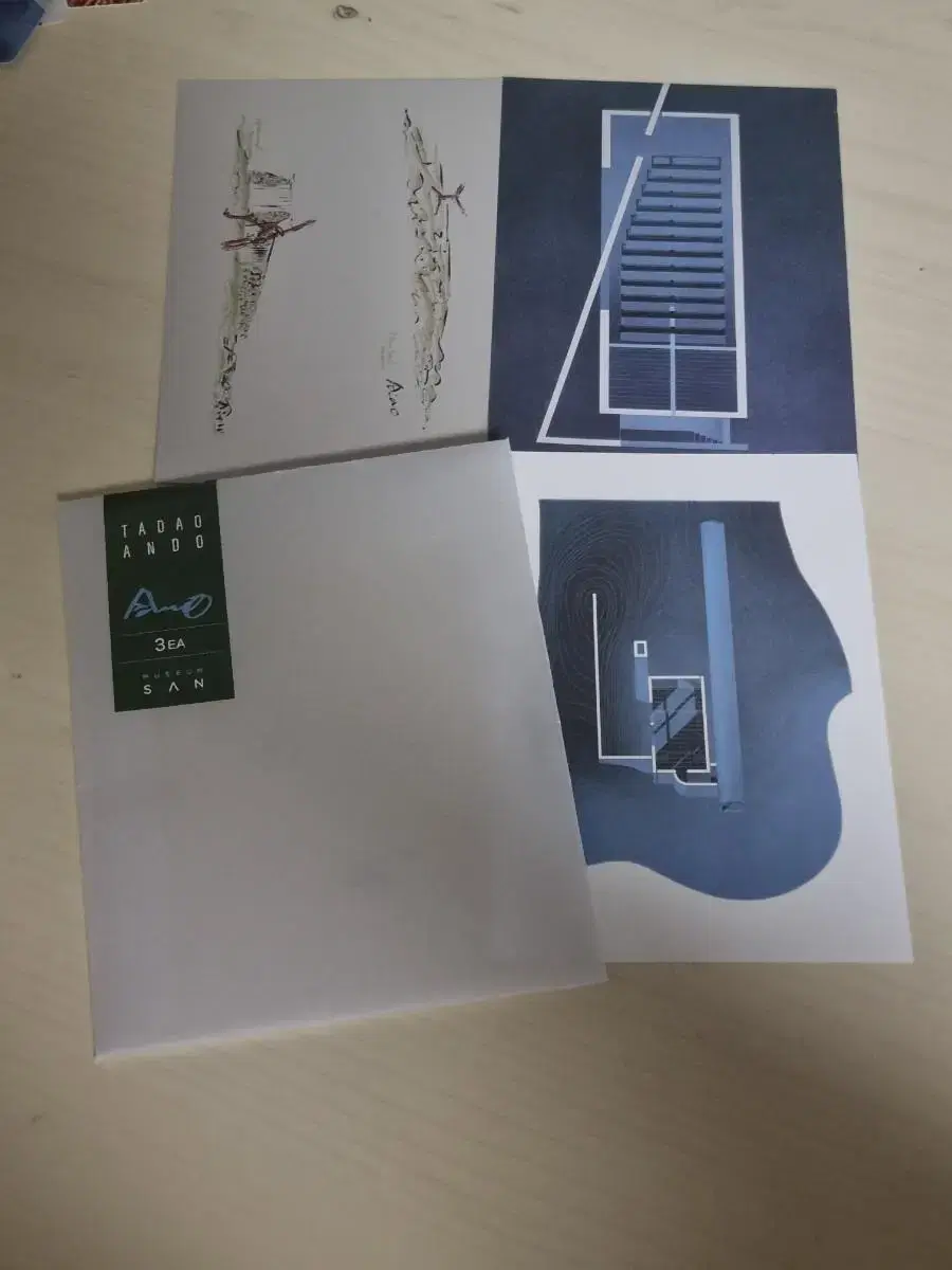 Tadao Ando postcards