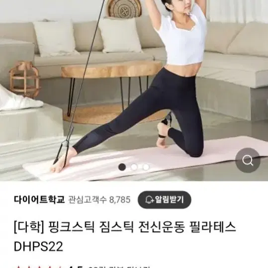 다학 핑크스틱 짐스틱 전신운동 필라테스 다이어트학교