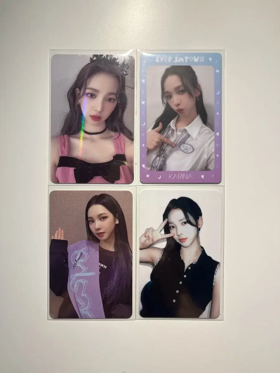 Aespa karina photocard WTS