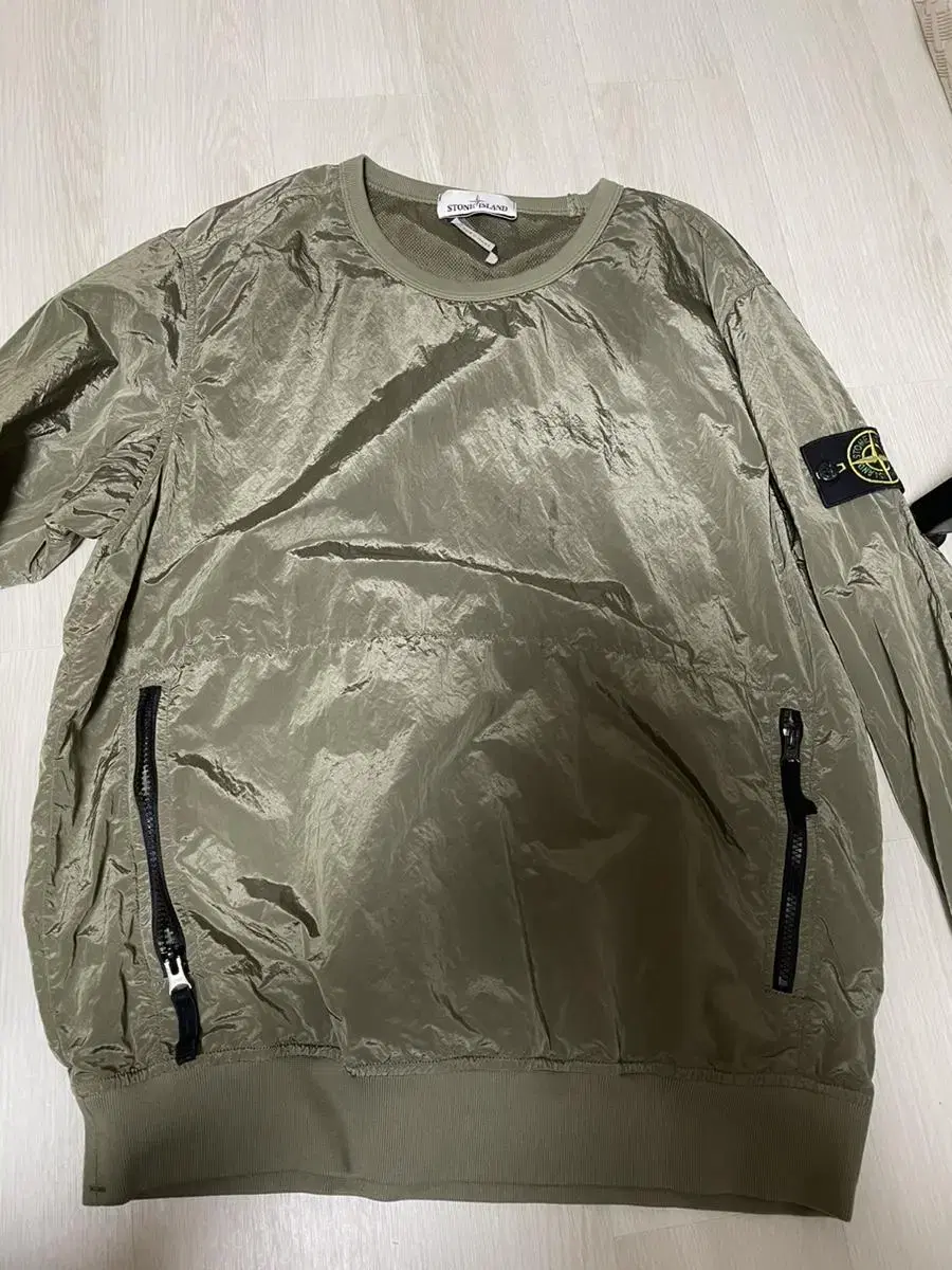 Stone Island Nylon and Metal Bomber Jacket