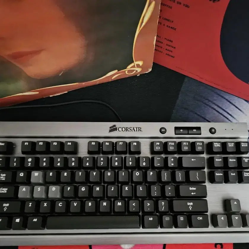 CORSAIR Keyboard 커세어,corsair,적축,풀윤활,무접점 on Bunjang Global Site.