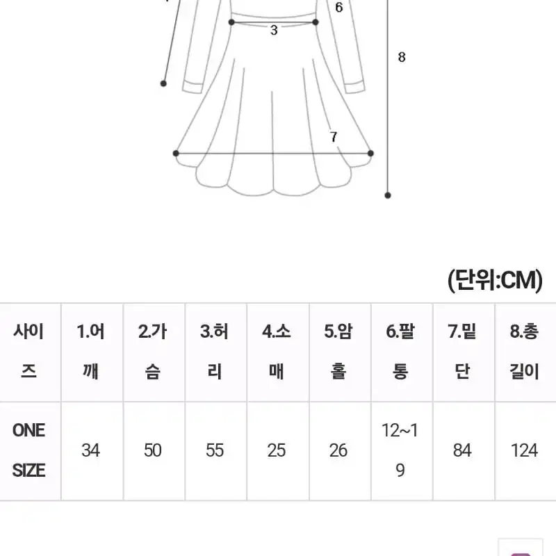 누아르 퍼프 원피스