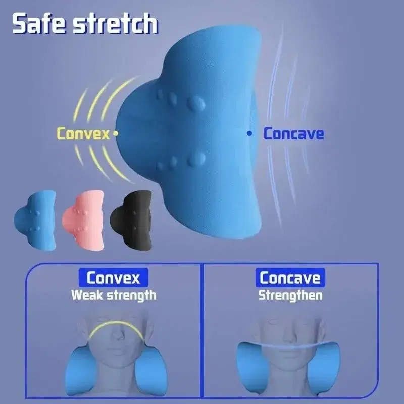 경추 릴렉서 거북목 완화베게  스트레칭