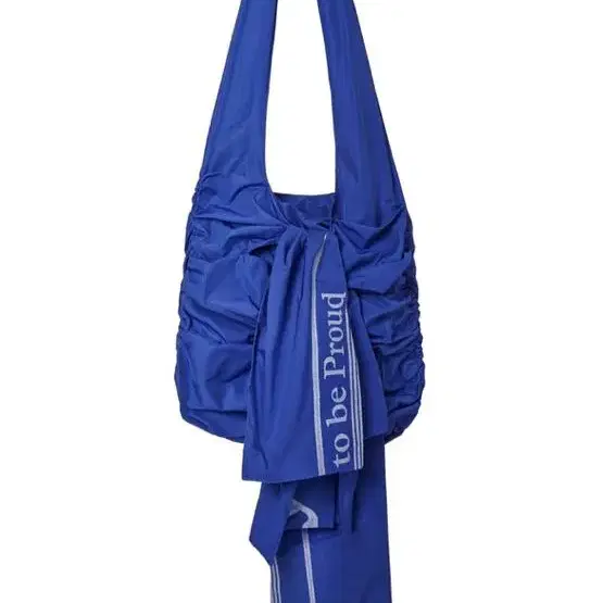 더오픈프로덕트 RUCHED TRAINING BAG, BLUE 가방