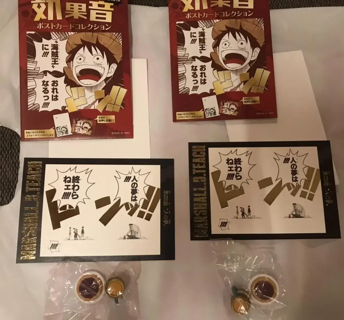 ONEPIECE Sound Effects Postcard Collection Postcards