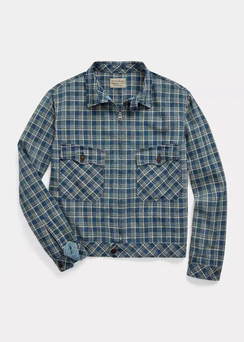 특가!!!RRL Indigo Checked Jacket