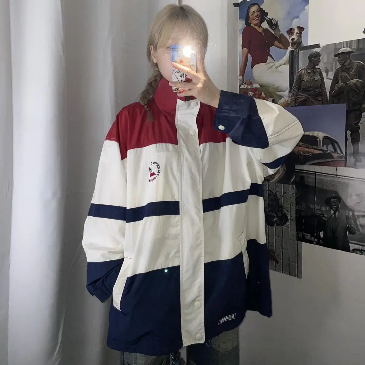 Valentino Old School Windbreaker XL