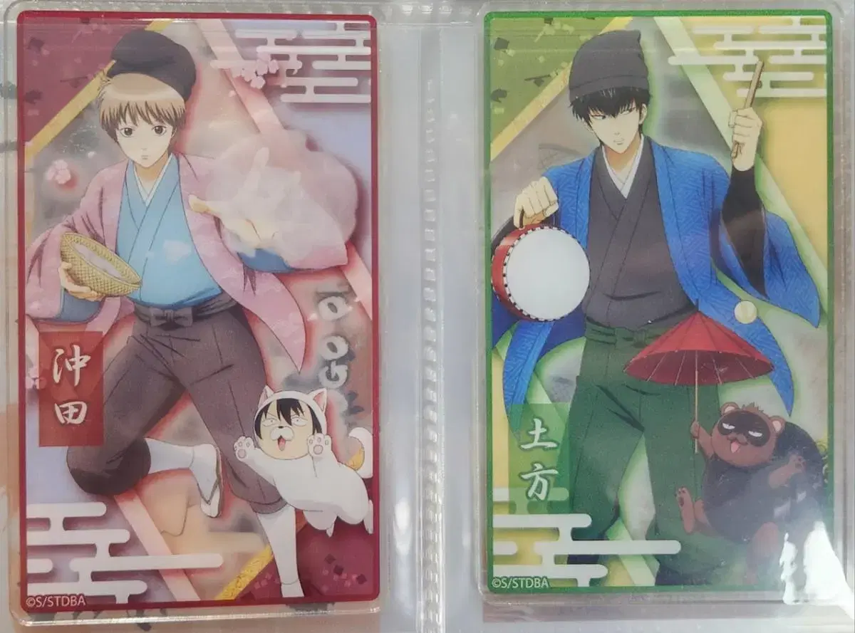 Gintama Fairy Tale Style acrylic kard Sogo Hijikata WTS