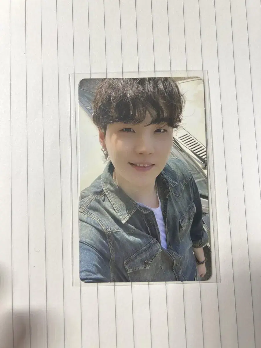 bangtan suga butter weverse pre-order benefit photocard wts