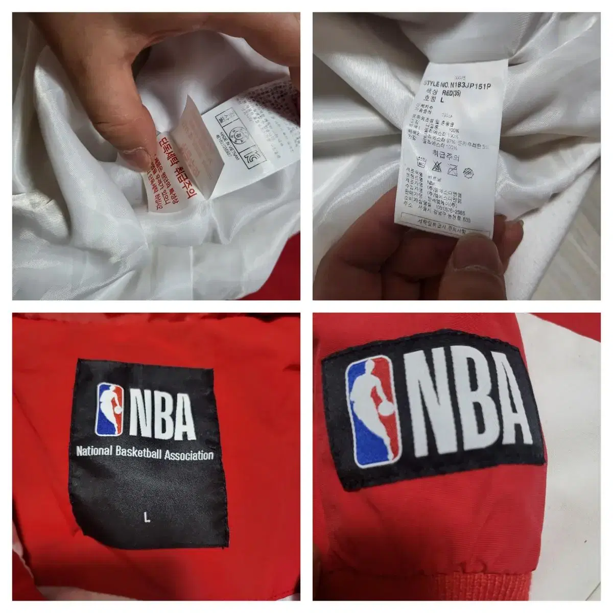 (L) nba아노락 nba바람막이 골든스테이트워리어스 농구유니폼