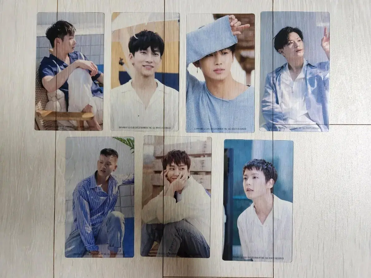 BTOB~~Meljit Clear Photo kard Set