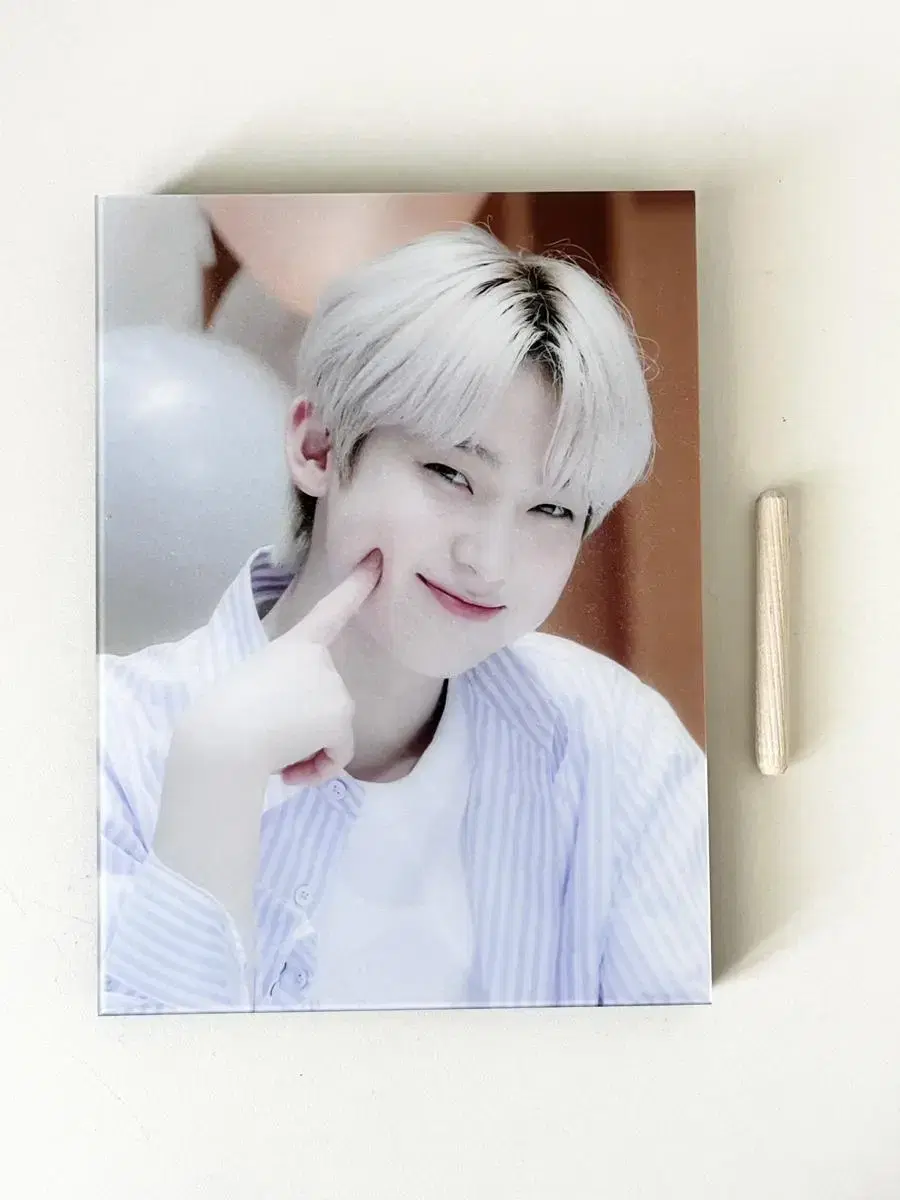 Enhypen sunwoo acrylic Framed Photo Card Holder