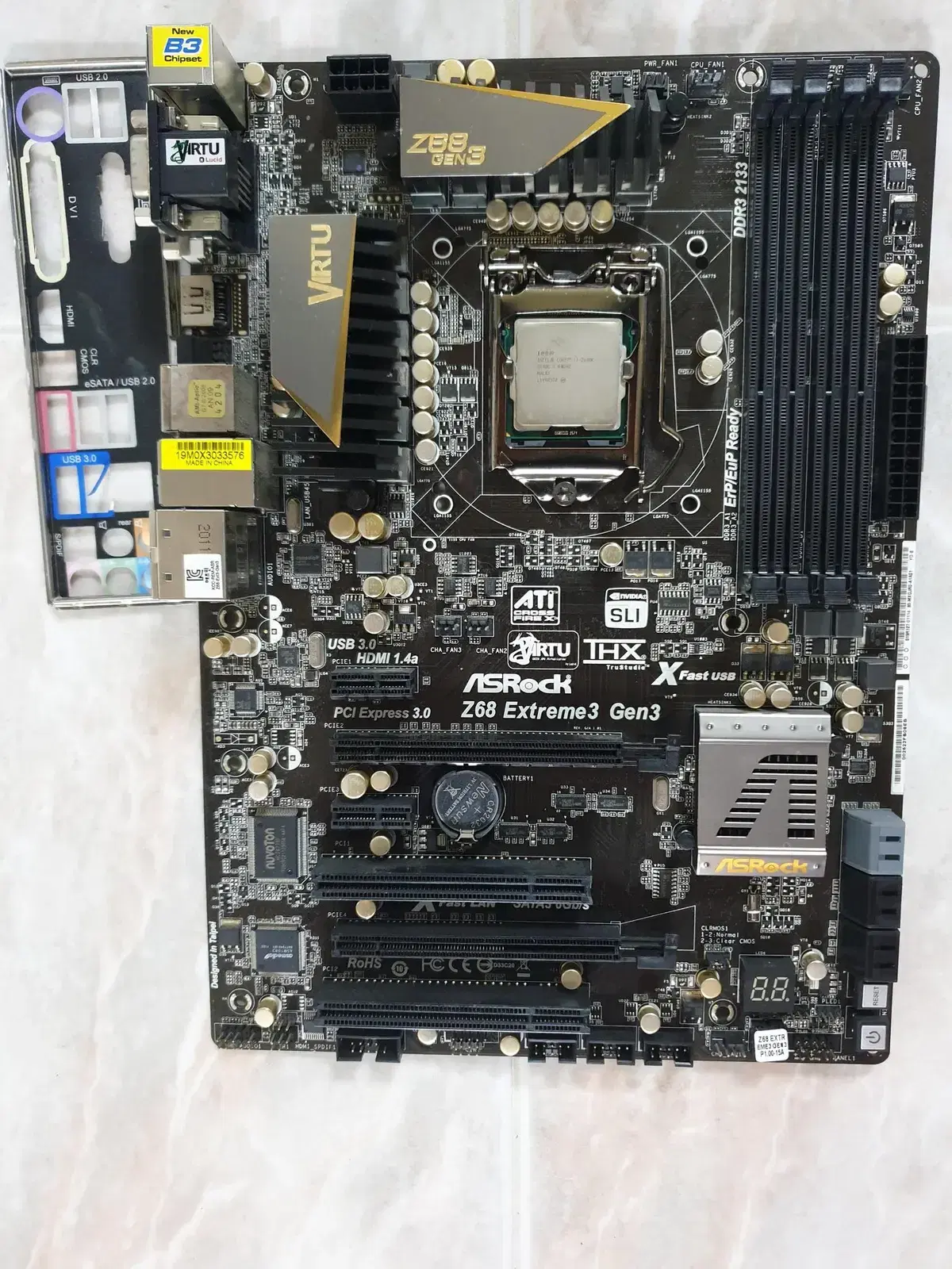i7 2600k/RAM 32g/SSD 256g/ASRock Z68(HMDl)