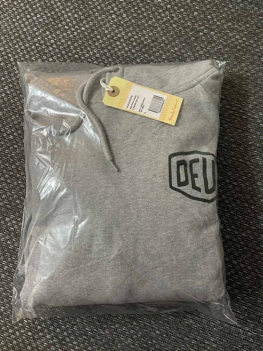 [Same day shipping] Deus Seoul Address Hoodie Gray Hoodie