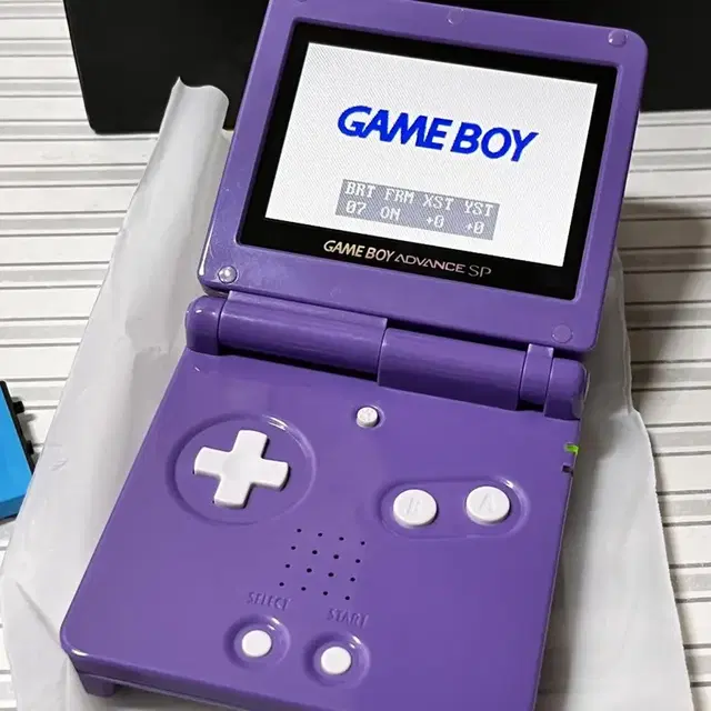 gba sp ita 퍼플 usb c 대용량 배터리