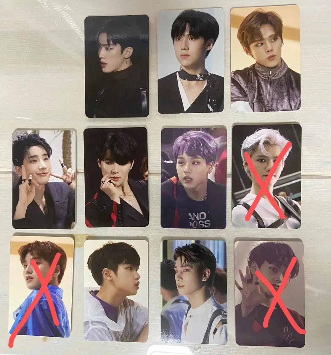 X1 X1 Shokon photocard wts