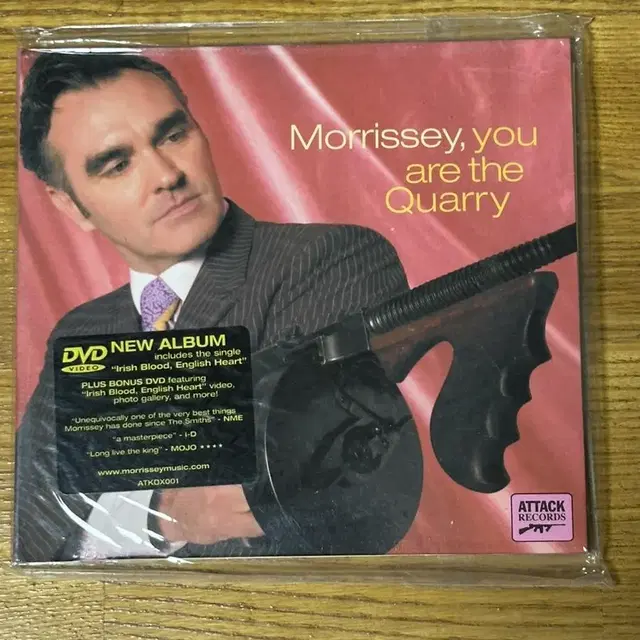 모리세이 / You Are The Quarry 영국 한정 CD + DVD