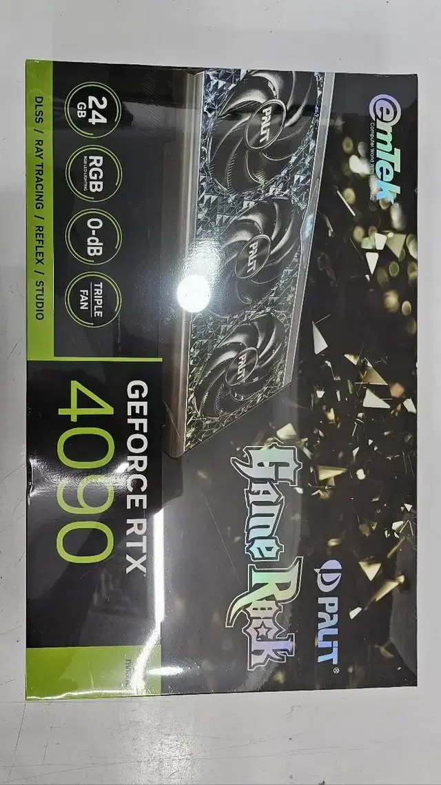 이엠텍 RTX4090 GAMEROCK D6X 24GB 미개봉