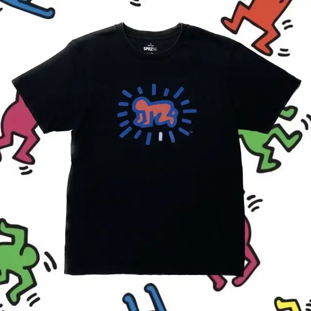 UNIQLO x KEITH HARING T-shirt ( 수소봉제 )