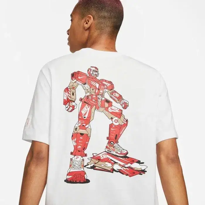 NIKE shoes transformer T-shirt