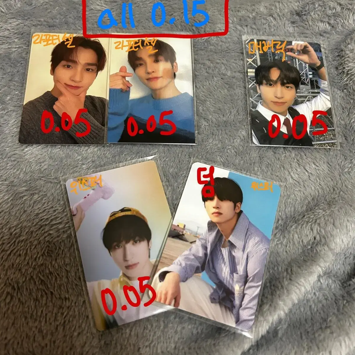 The Boyz sangyeon lee sangyeon Sangi Lapotisel with muu Whisper Maverick photocard WTS