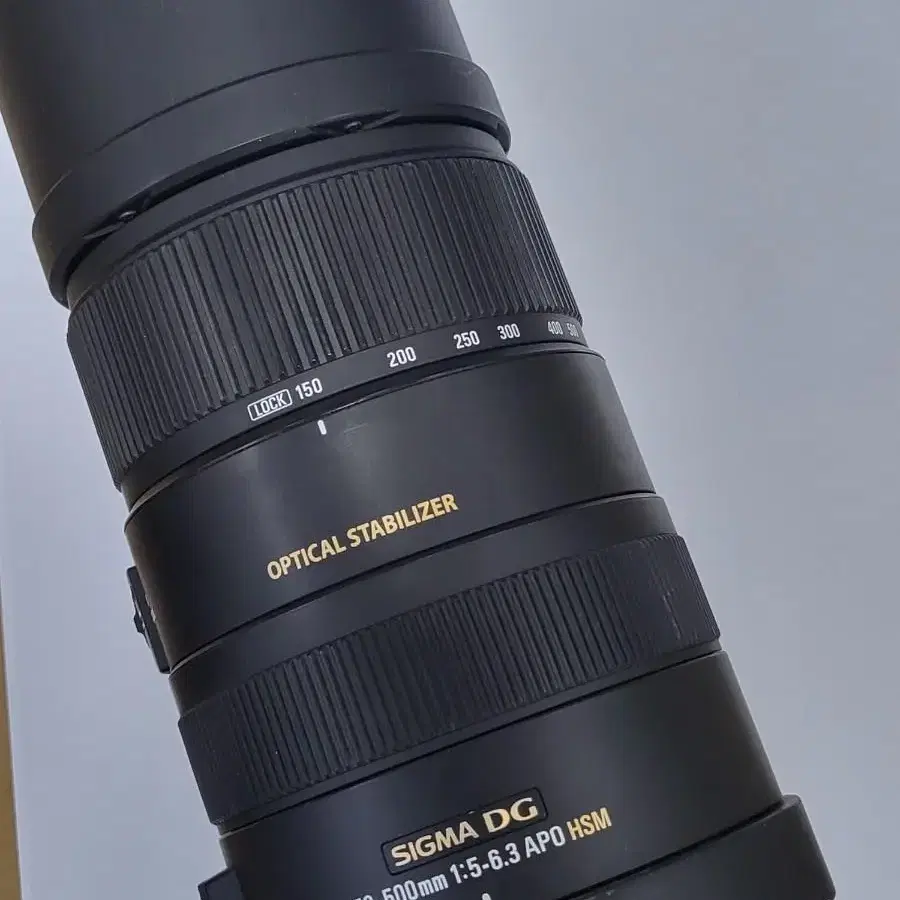 시그마 150-500mm dg apo hsm