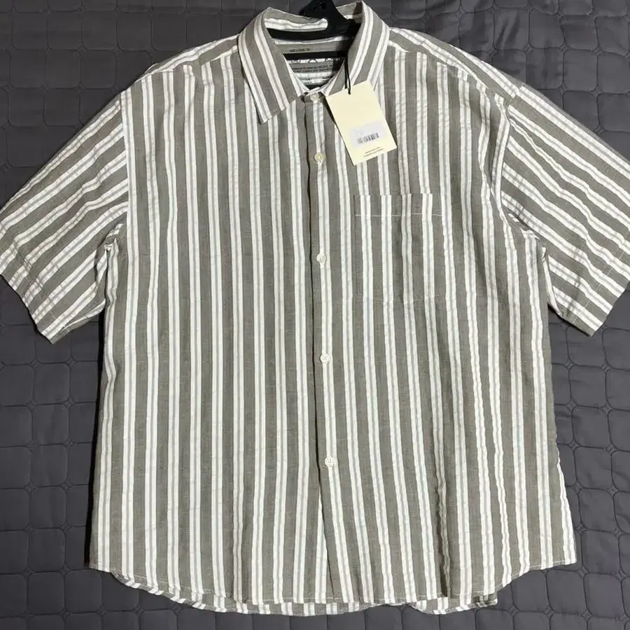 Mfpen INPUT SHIRT (GREY STRIPE) L