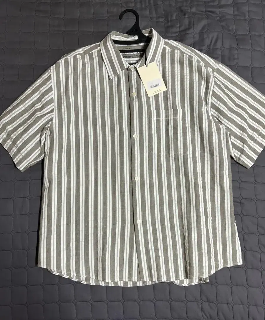 Mfpen INPUT SHIRT (GREY STRIPE) L