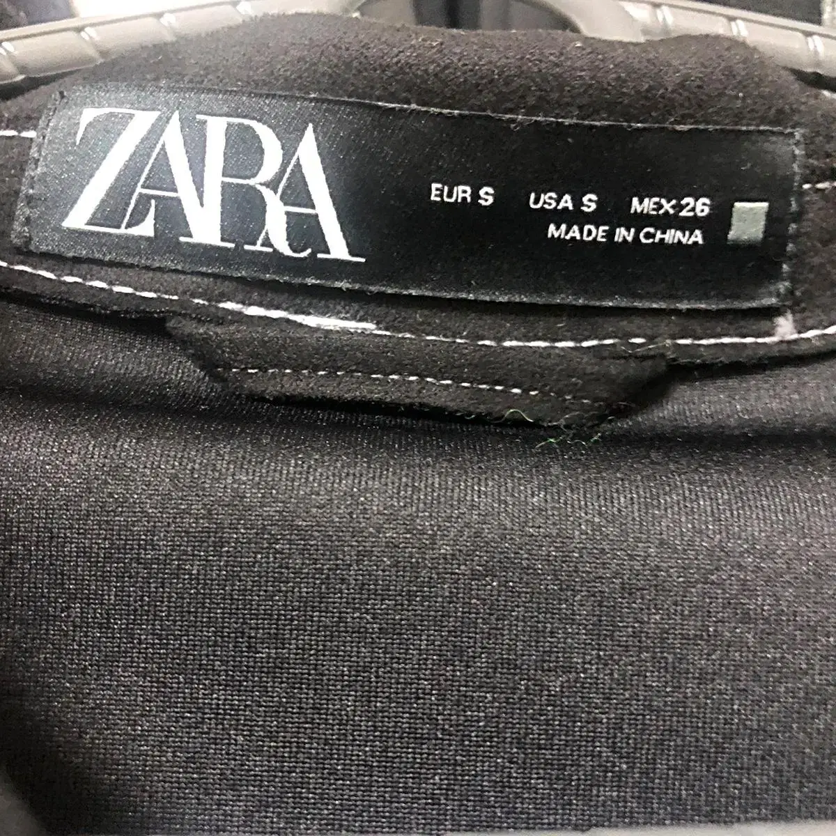 (택포) 자라ZARA 가을겨울 검정 남방