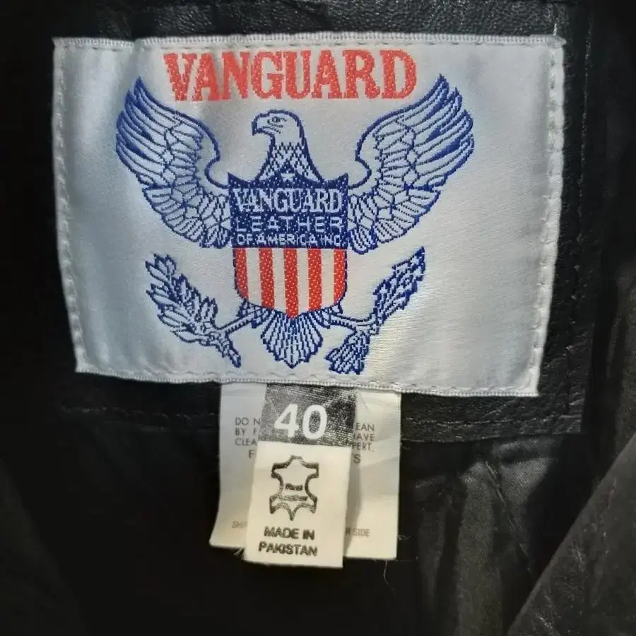 VANGUARD 더블 라이더가죽자켓  . XL