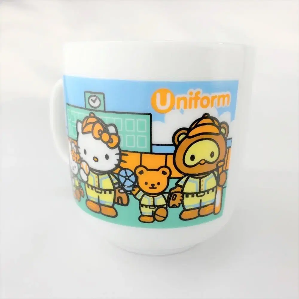 SANRIO 산리오 2002 알파벳 U 헬로키티 머그컵 A915