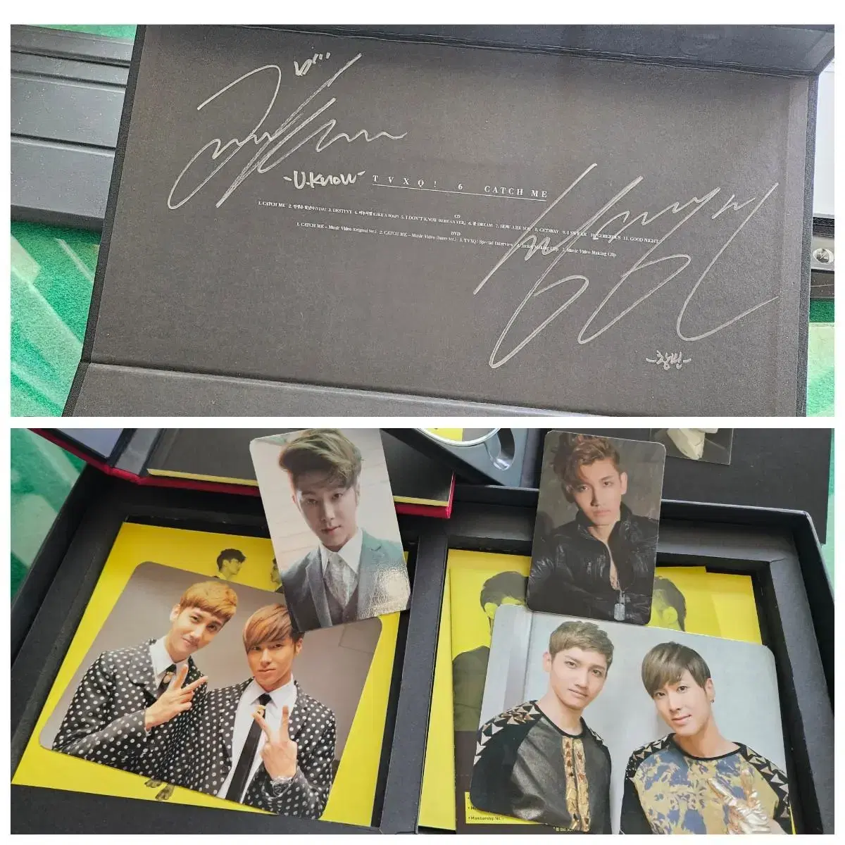 TVXQ Catch Me special sign Not for sale album