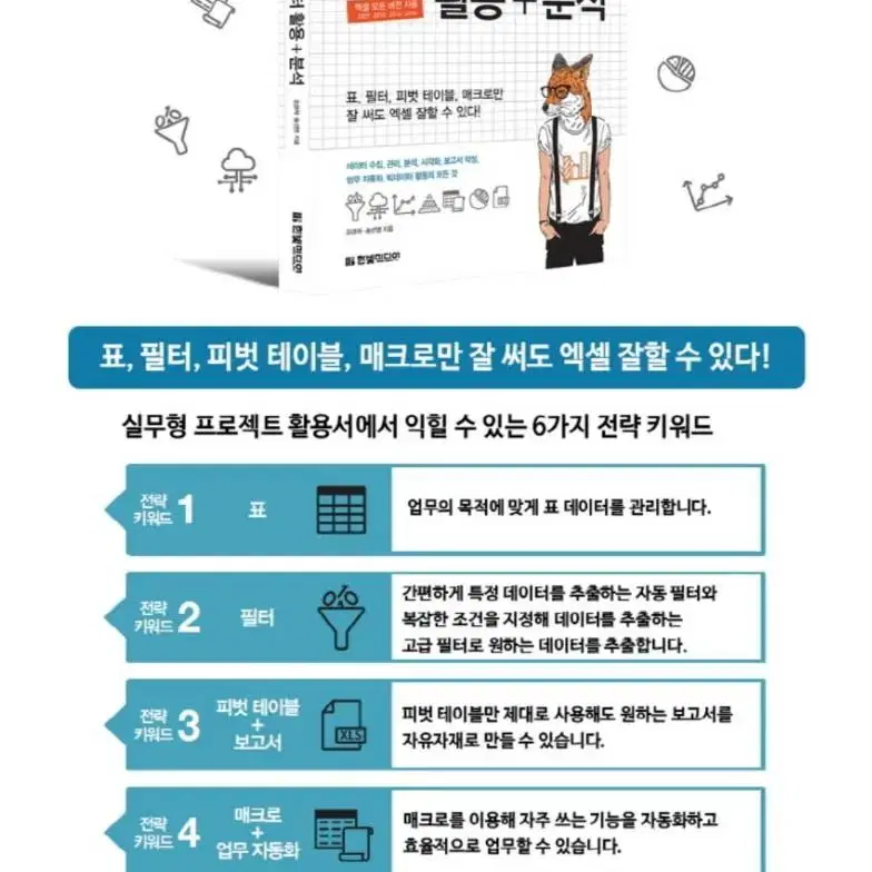 회사에서 바로통하는 엑셀 데이터 활용 +분석