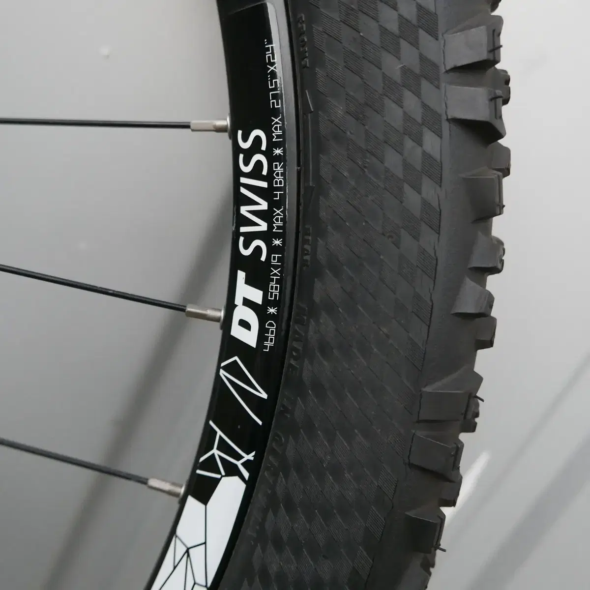 MTB 휠 DT SWISS / DT 스위스 27.5 휠 킹 타이어