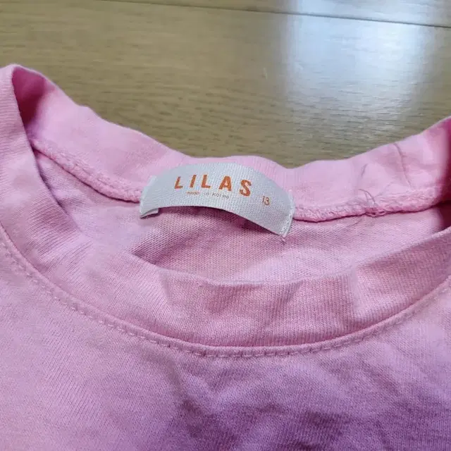 LILAS 13호사이즈 7부 티셔츠