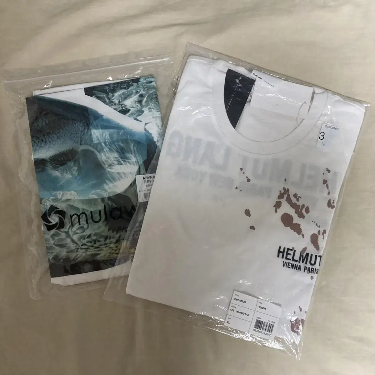 [XL] Halmut Lang printed T-shirt bulk sells