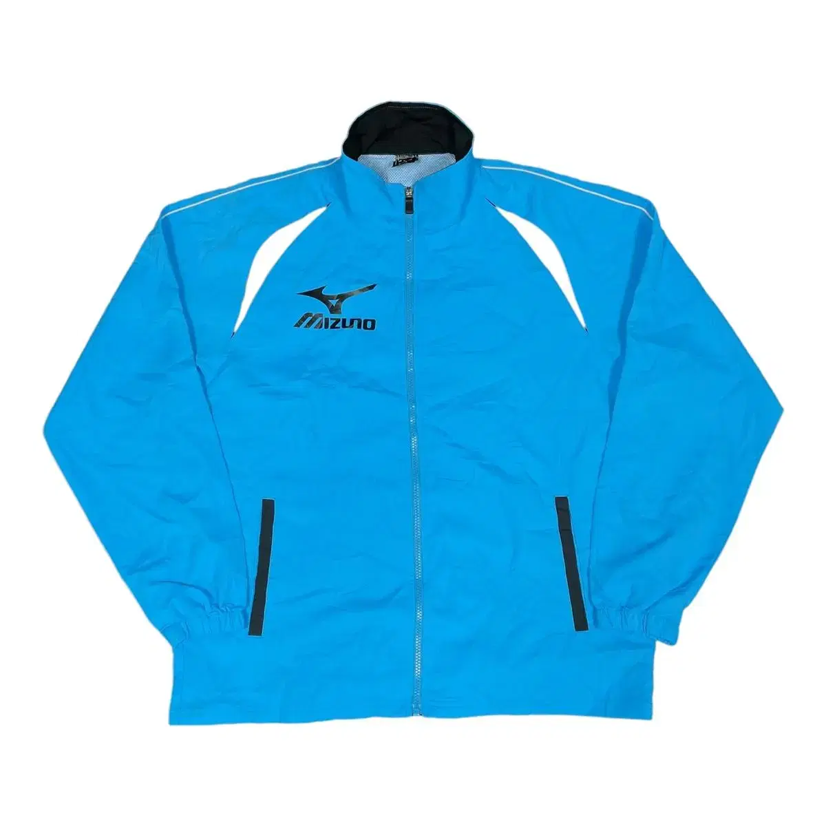 Mizuno bloo Windbreaker Xl Vintage Barmak Blue Old School